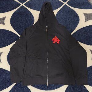 Chrome Hearts Paper Jam Black / Red Hoodie Men’s Size Large